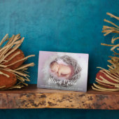 De Naam van het manuscript Elegant Foto Baby Moder Fotoplaat (Zijkant)