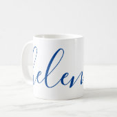 De Naam van het manuscript Gepersonaliseerde Aange Koffiemok (Voorkant links)