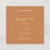 De Naam van het Manuscript van de calligrafie Mode Vierkante Visitekaartje (Achterkant)