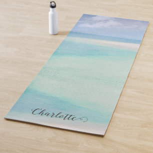 De Naam van het Manuscript van het Beach Zee Sky A Yogamat