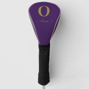 De Naam van het Manuscript van Monogram Personeel Golfheadcover