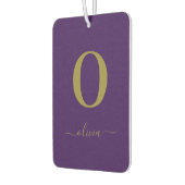 De Naam van het Manuscript van Monogram Personeel  Luchtverfrisser (Links)