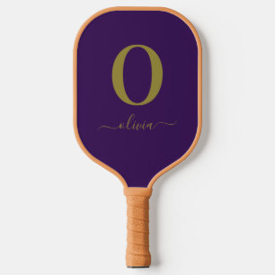 De Naam van het Manuscript van Monogram Personeel Pickleball Paddle