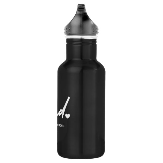 De naam van het Modern Dad Script Kind Waterfles (Rechts)