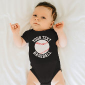 De Naam van het Team van het Baby van Baseball, de Romper