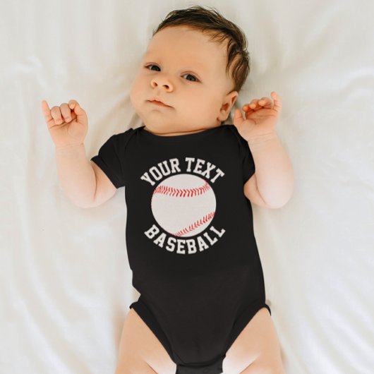De Naam van het Team van het Baby van Baseball, de Romper