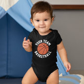 De Naam van het Team van het Baby van Basketball, Romper