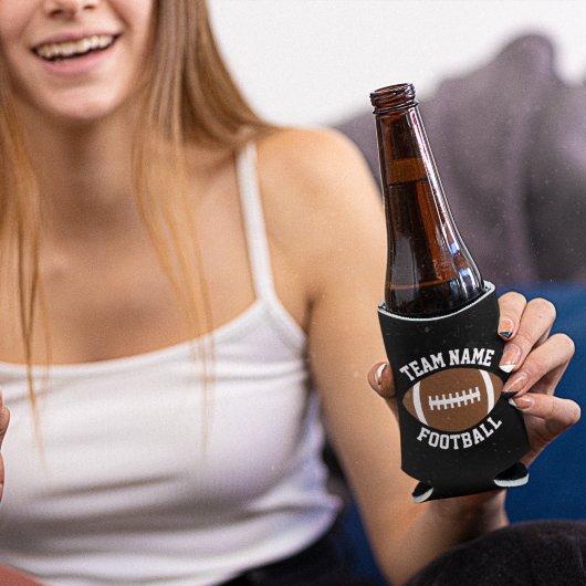 De Naam van het Team van het Football van de douan Blikjeskoeler