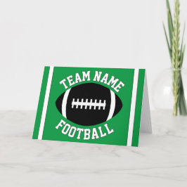 De Naam van het Team van het Football van de douan Kaart