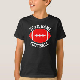 De Naam van het Team van het rode Football, Speler T-shirt