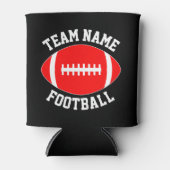 De Naam van het Team van het Rode Football van de  Blikjeskoeler (Voorkant)