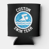 De Naam van het Team van het Swim van de douane of Blikjeskoeler (Voorkant)