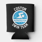 De Naam van het Team van het Swim van de douane of Blikjeskoeler (Achterkant)