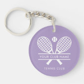 De naam van je country club tennisteam wisselt van sleutelhanger (Voorkant)