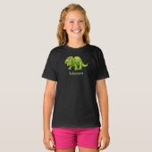 De naam van je kind Dinosaur TeeShirt T-Shirt (Voorkant volledig)