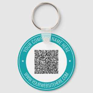 De naam van je QR-code Website Sleutelhanger Promo