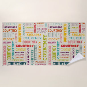 De naam van uw (gemiddelde lengte) is hier alles o strandlaken