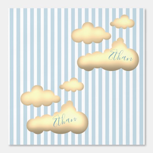 De naam van uw kind behang (Voorkant)