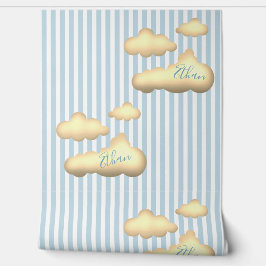 De naam van uw kind behang