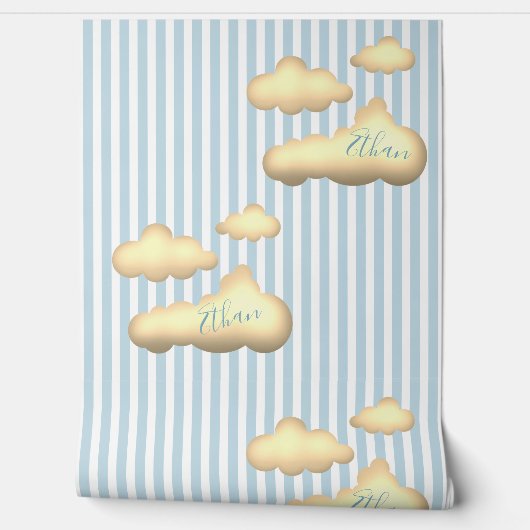 De naam van uw kind behang (Afrollen)