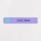 De naametiketten van kinderen voor school/waterbew labels (Design 1)