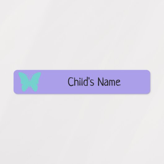 De naametiketten van kinderen voor school/waterbew labels (Design 1)