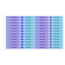 De naametiketten van kinderen voor school/waterbew