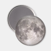 De naaste kant van de maan (landschap) magneet (Voorkant / Achterkant)