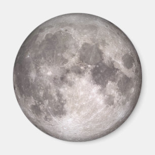 De naaste kant van de maan (landschap) magneet