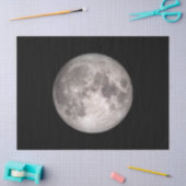 De naaste kant van de maan (landschap) tissuepapier (Craft)