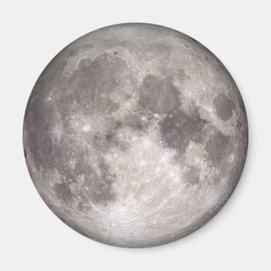 De nabije zijde van de Maan (Maanlandschap) Magneet (Voorkant)