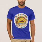 De "Nacho Average Taco" Grappige Grafische T-shirt (Voorkant)