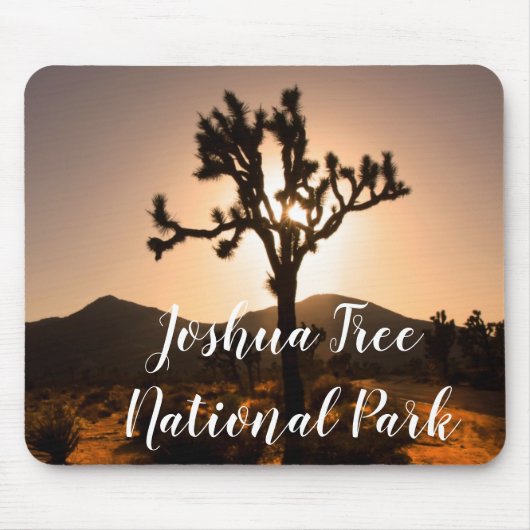 De nacht begint bij Joshua Tree Muismat (Voorkant)