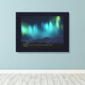 De nacht canvas afdruk (Insitu (Houten vloer))