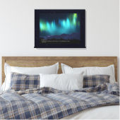 De nacht canvas afdruk (Insitu (Slaapkamer))