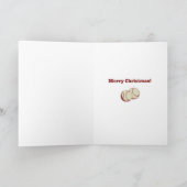 De nacht dat Santa zijn zak kerst Kaart scheurde (Binnen)