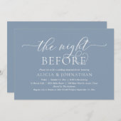 De nacht ervoor, de moderne repetitie van de bruil kaart (Voorkant / Achterkant)