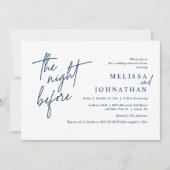 De nacht ervoor, de moderne repetitie van de bruil kaart (Voorkant)