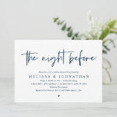 De nacht ervoor, de moderne repetitie van de bruil kaart (Staand voorkant)