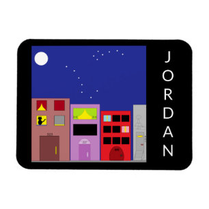 De nacht in de stad: magneet