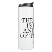 De nacht is donker en vol met Terrors Thermosbeker (Gedraaid links)