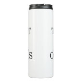 De nacht is donker en vol met Terrors Thermosbeker (Achterkant)