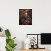 De nacht met de valk/St. Bavo Poster (Thuiskantoor)