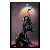 De nacht roept perfect poster (Voorkant)