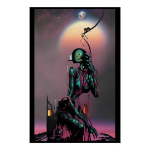 De nacht roept perfect poster