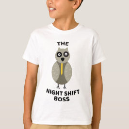 DE NACHT SHIFT BOSS T-SHIRT
