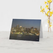 De Nacht van Boston--lege kaart (Gele Bloem)