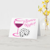 De Nacht van Bunco Kaart (Gele Bloem)