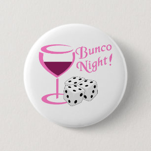De Nacht van Bunco Ronde Button 5,7 Cm