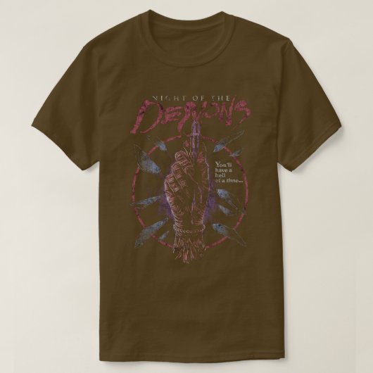 De nacht van de demonen6 t-shirt (Design voorkant)